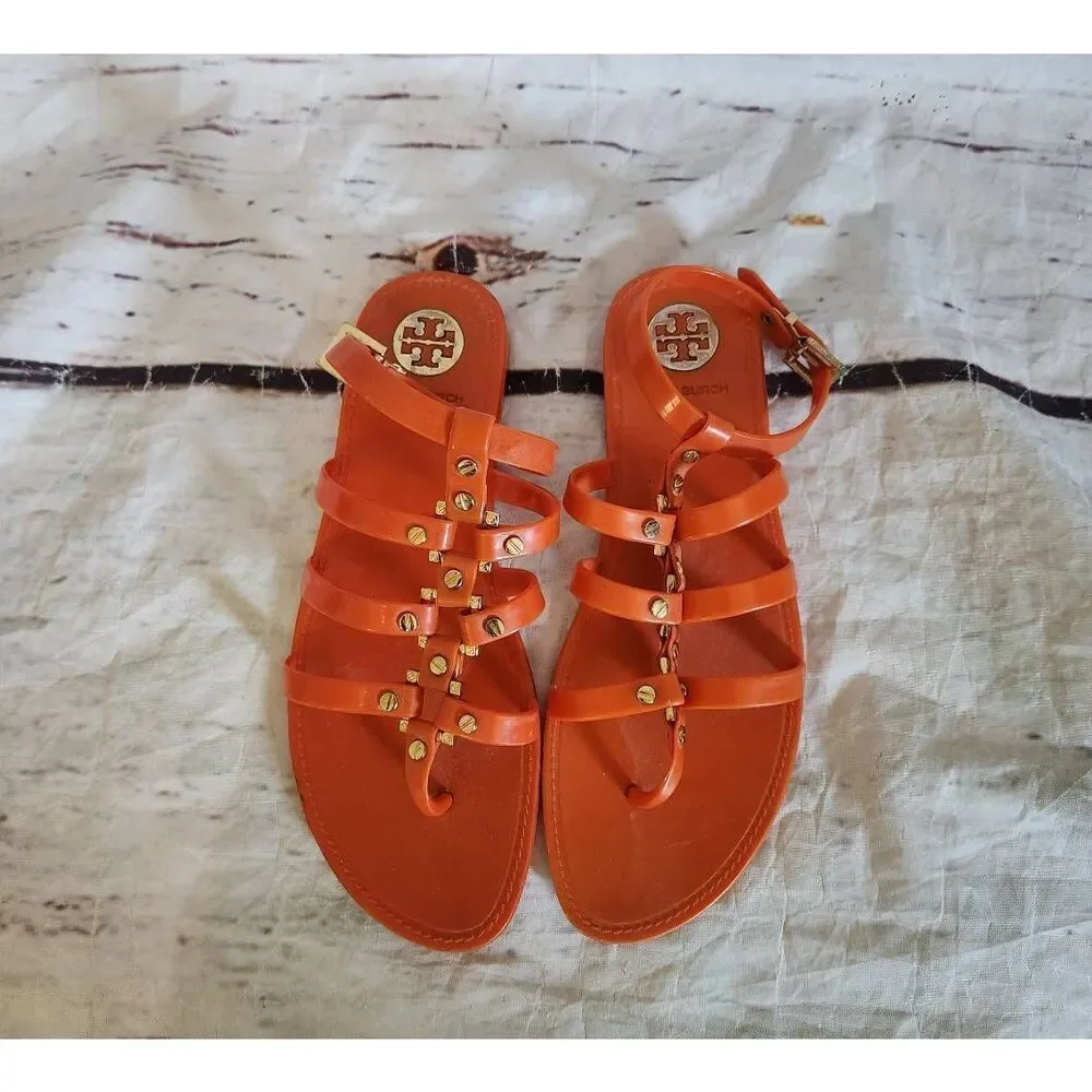 Tory Burch‎ Gladiator Sandals Size 8.5